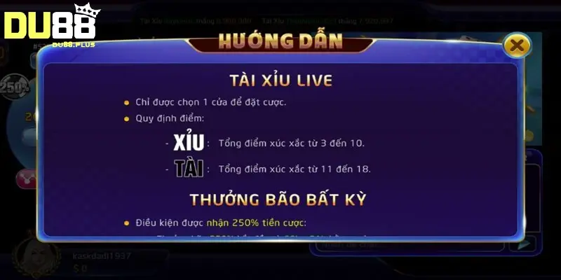 tài xỉu du88
